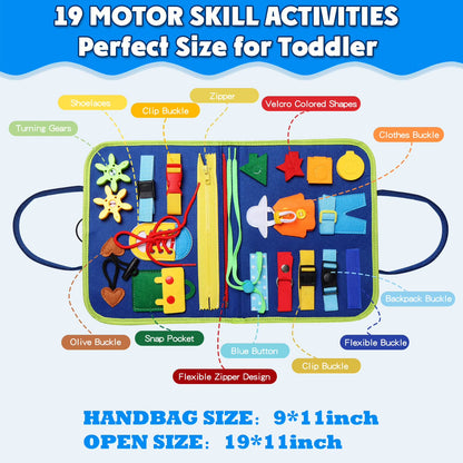 BUBBLO™ Montessori Busy Board