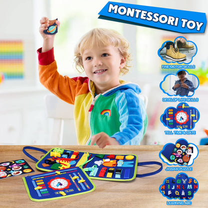 BUBBLO™ Montessori Busy Board